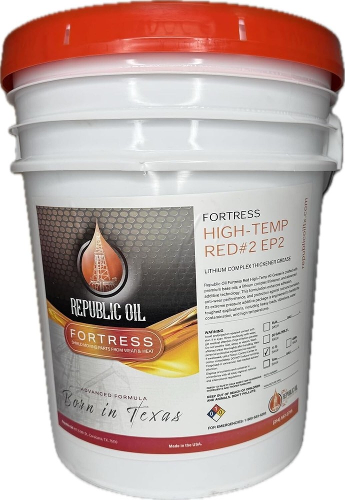 Republic Oil High Temp Red #2 EP2