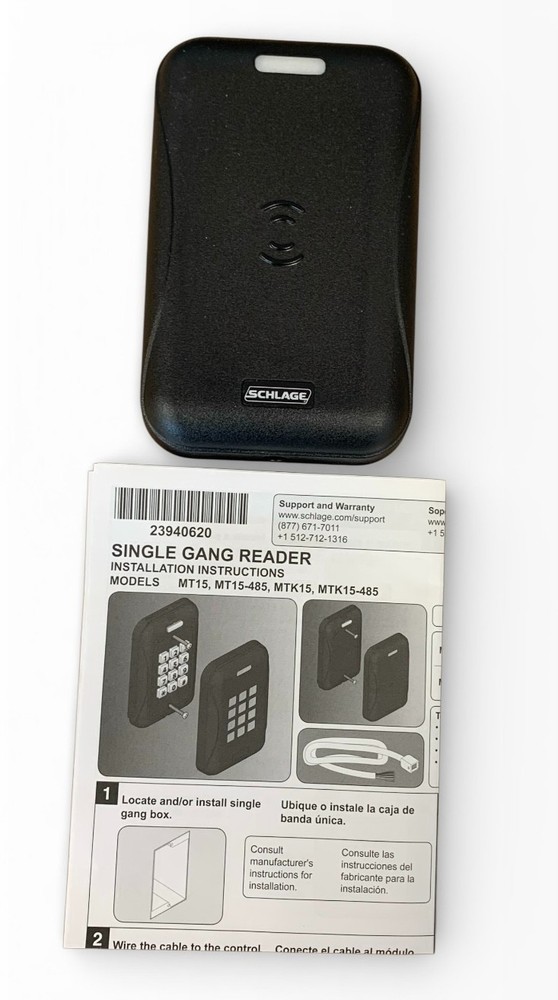 Schlage MT15-485 Multi-Technology Reader with RS-485 Capability