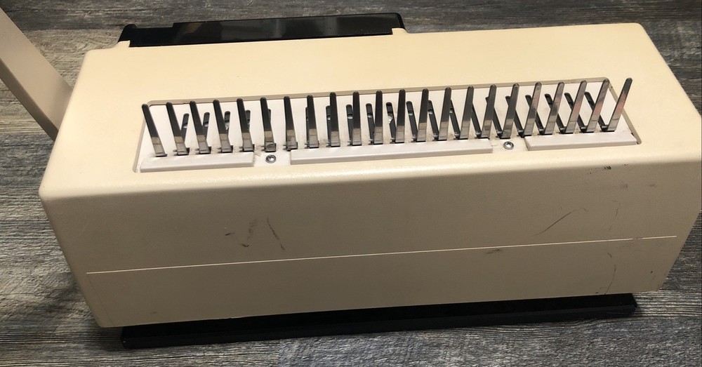 GBC Image Maker 2000 Binding Machine Punch Paper Control Arm Business