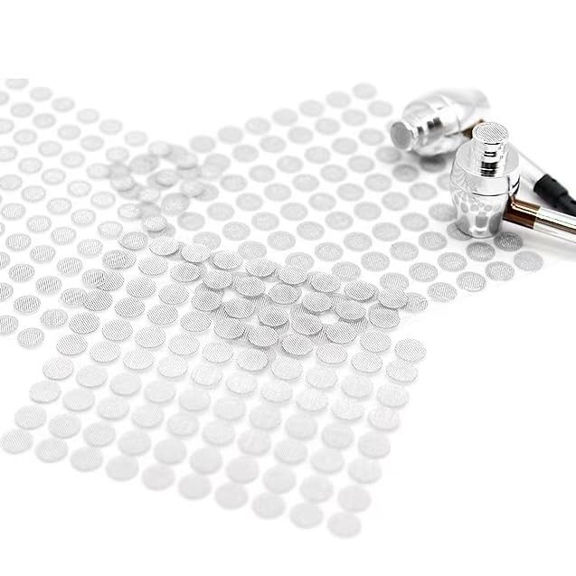 10 Pack Earbuds Mesh Filter Replacement Keep Clean Self Adhesive Metal Fine N...