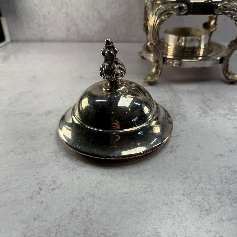 Antique 1883 FB Rogers Silver CO Tea Urn Pot Neiman Marcus Silver-plated 4 Set