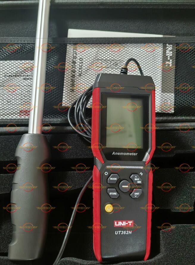 UNI-T UT362H Hot Wire Anemometer Sensor Wind Velocity/Volume/Temperature Tester