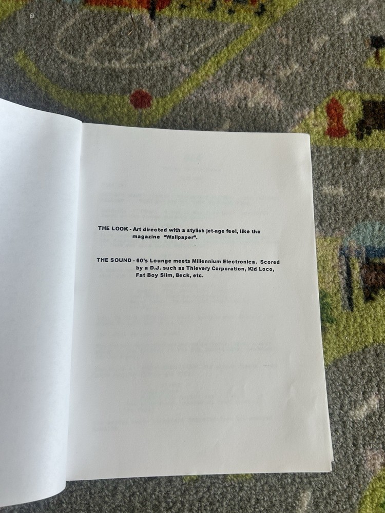 Hi-5 Rare Hard To Find Original Script First Draft 2000