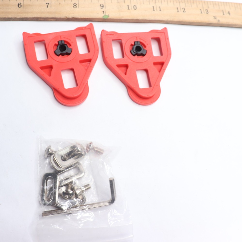 Vikoviren Cleat Set 9-Deg Lateral Float Red