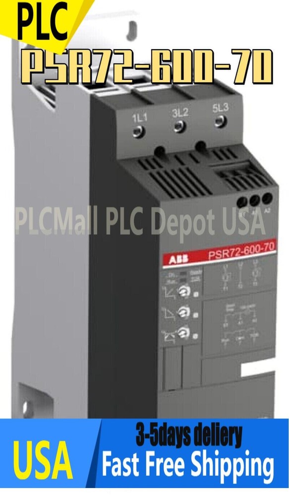 1pc ABB PSR72-600-70 Soft Starter 72A
