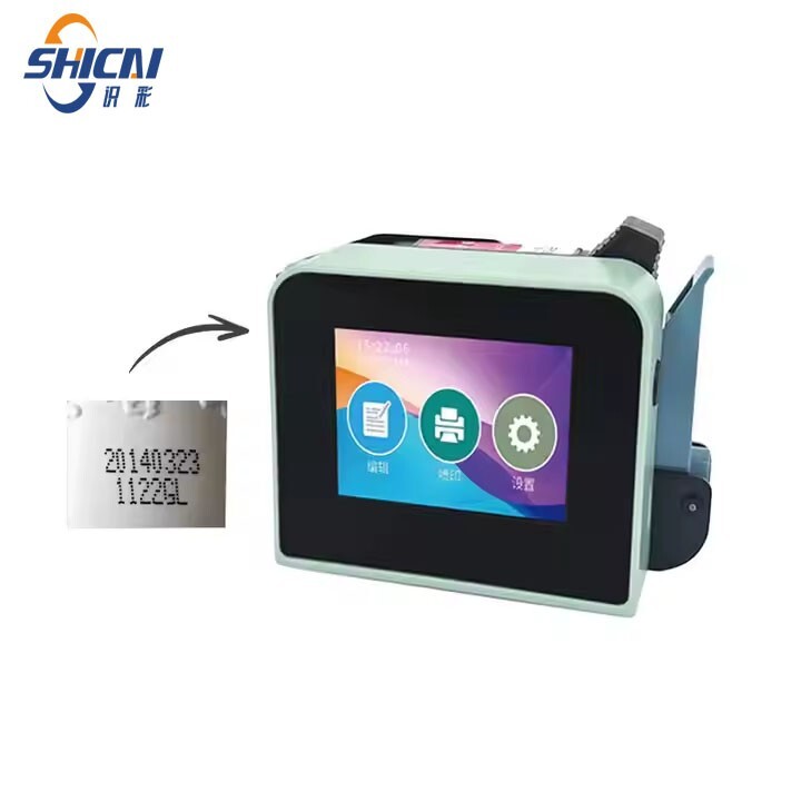 Handheld mini inkjet printer intelligent expiration date batch encoder