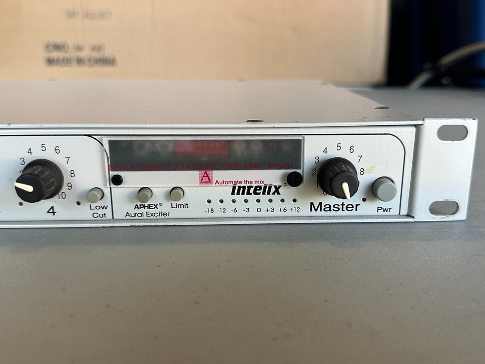 Aphex 4 channel input Mixer w/ Aural Exciter & Limiter - Intelix / RACK MOUNT