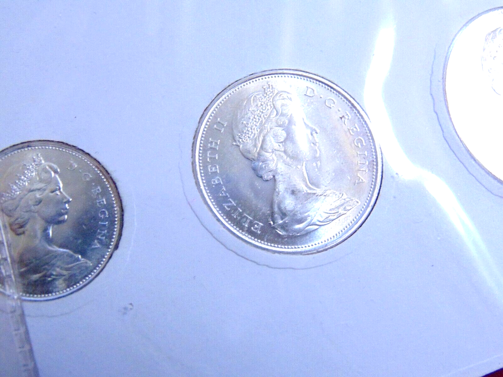 CANADA 1967 centennial BU UNCIRCULATED silver coin year SET