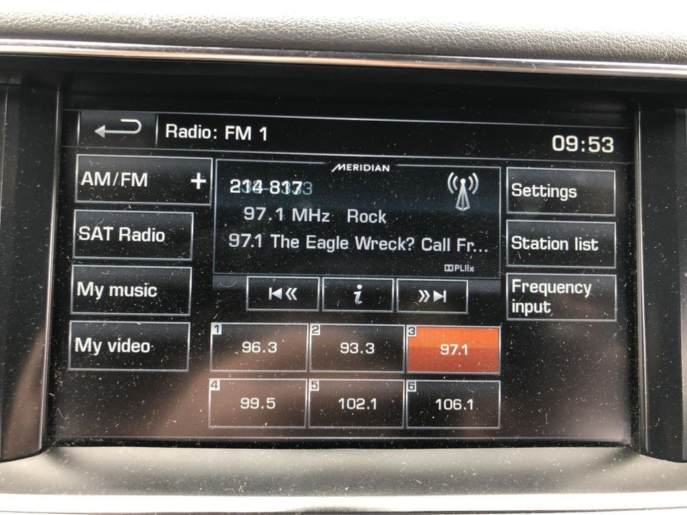 2014 RANGE ROVER SPORT Information Display Screen GPS NAVIGATION 945612