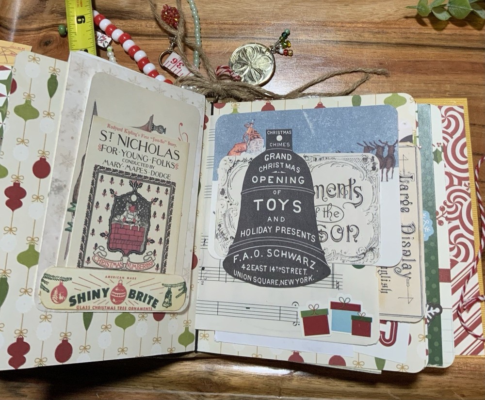 Christmas Handmade Junk Journal
