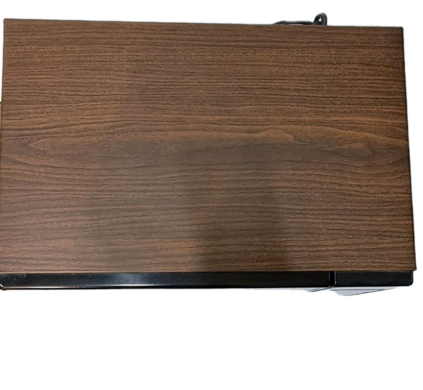 Vintage Kenmore 650W Microwave Retro Wood Grain Solid State Countertop