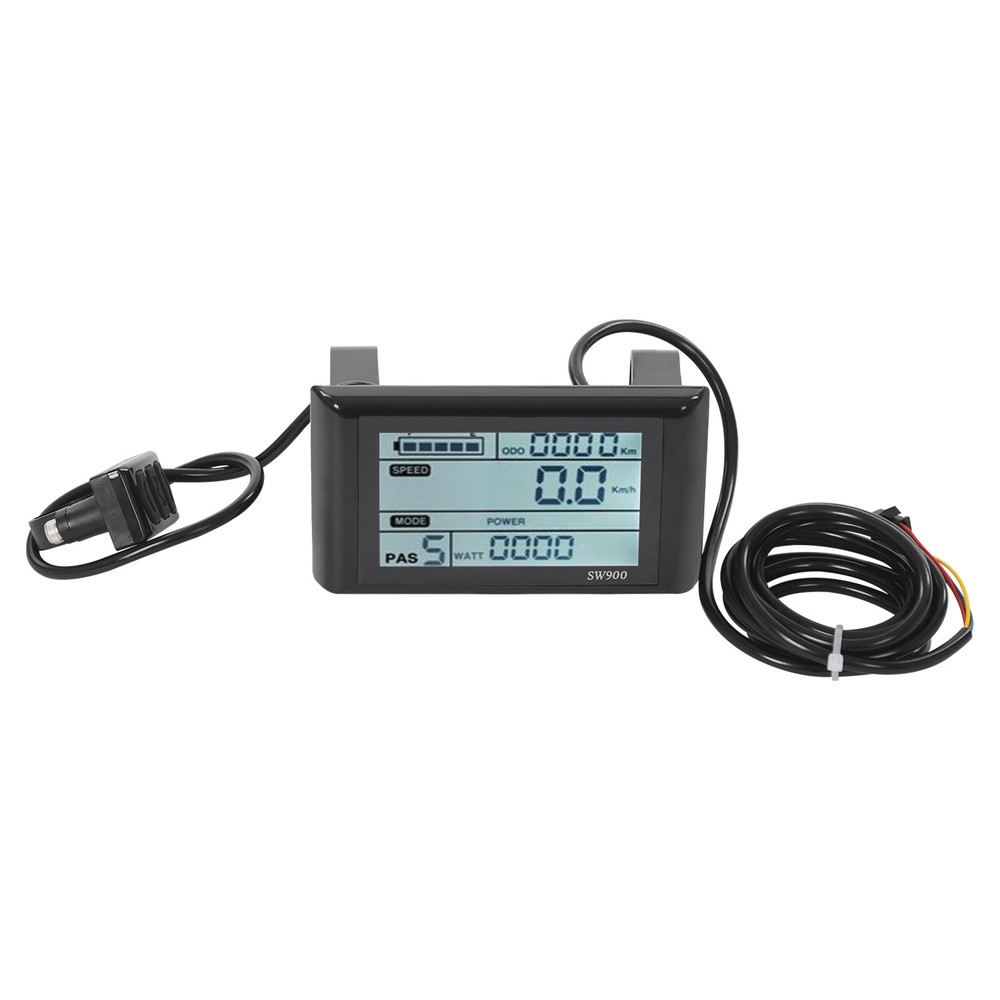 LCD Display Bicycle Rectangle Display Screen Electric E-Bike Screen 10*6cm