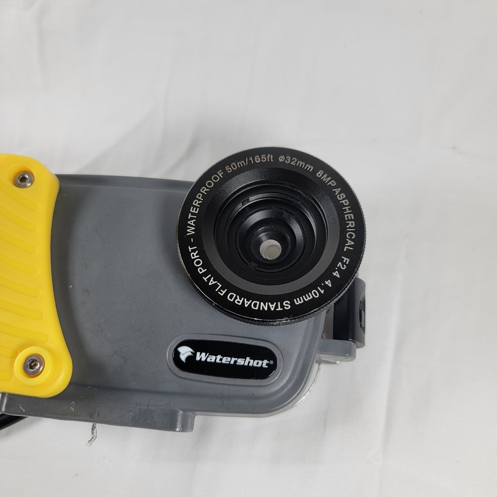 Watershot Pro Underwater Camera Housing for iPhone 5/5S, Depth Rating...