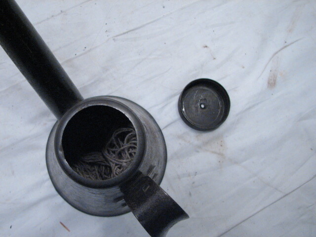 Antique Eagle Hand Held Mining Lamp Lantern Fluid Light RR Train Miners