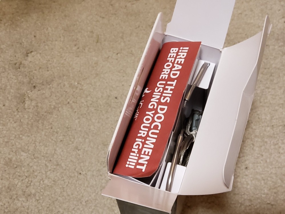 iGrill by iDevices Wireless Cooking Thermometer for iPhone iPad