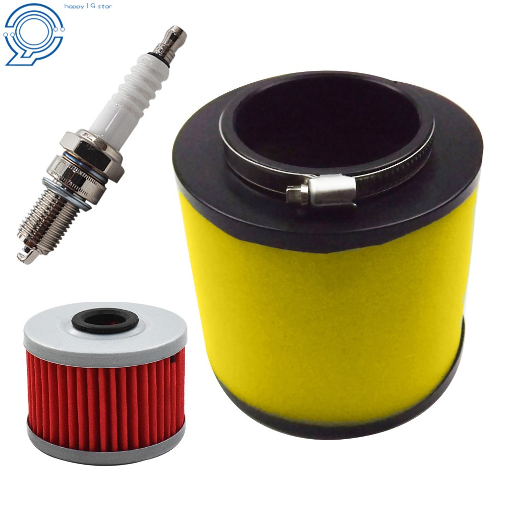 For Honda FourTrax 300 TRX300 1988-2000 Air Oil Filter Spark Plug Tune Up Kit