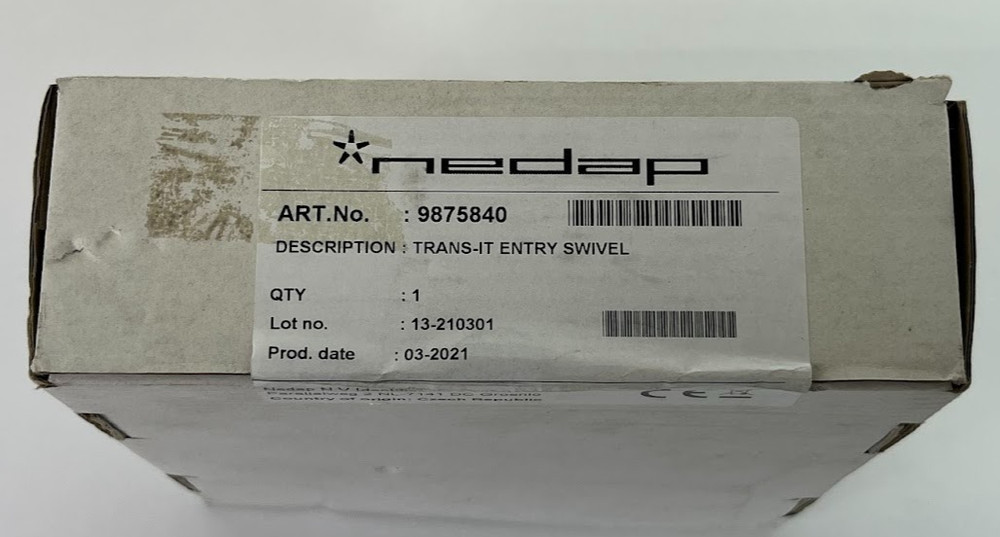 Nedap AVI 9875840 Adjustable Mounting Set for uPASS/TRANSIT Entry Reader