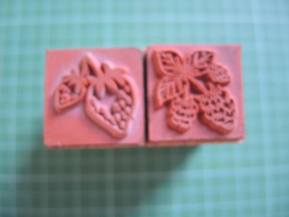 Tokyo antique stamp set #fcf1af