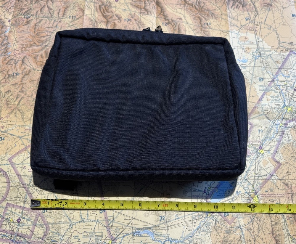 Tactical Mini Chest Rig Front Pouch Black With Buckles