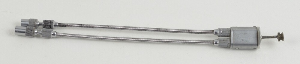 Heavy duty metal double Shutter Cable Release Cord