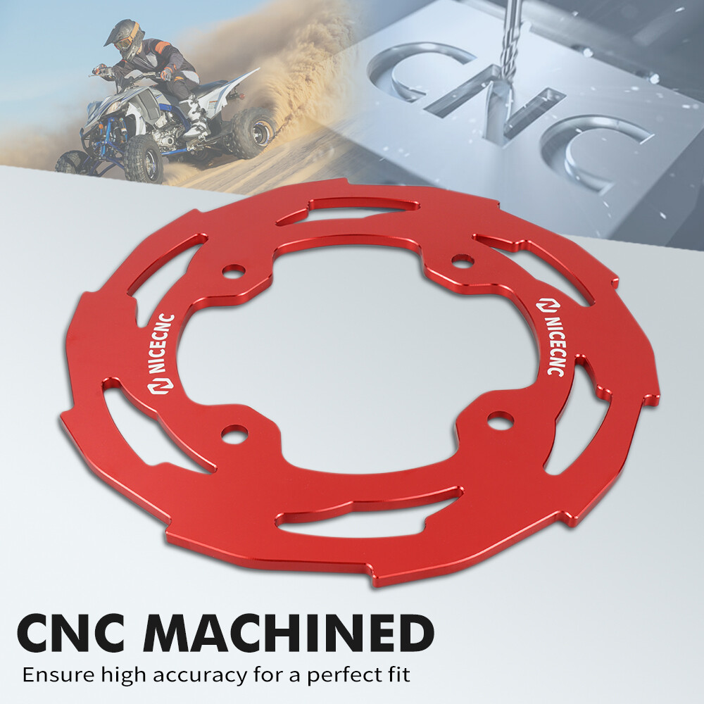 NICECNC Rear Dual Sprocket Guards Protector For Yamaha YFZ450R #5TG-25438-10-00