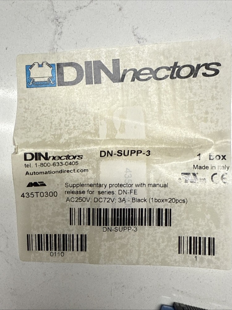 DINECTORS AUTOMATION DIRECT DN-SUPP-3