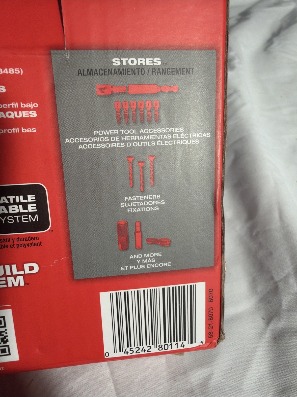 NEW Milwaukee 48-22-8070 PACKOUT Magnetic Wall Mounted Bin