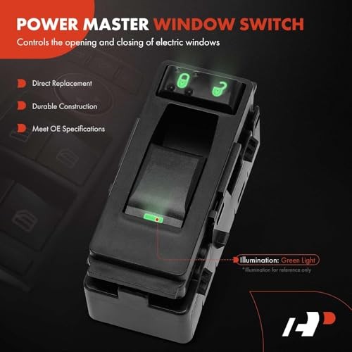 Front Passenger Side Power Window Switch Compatible with Chrysler 200 2011