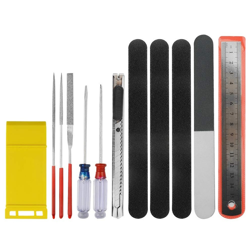 WMYCONGCONG Professional 19 PCS Model Tools Kit Modeler Basic Tools Craft Set...