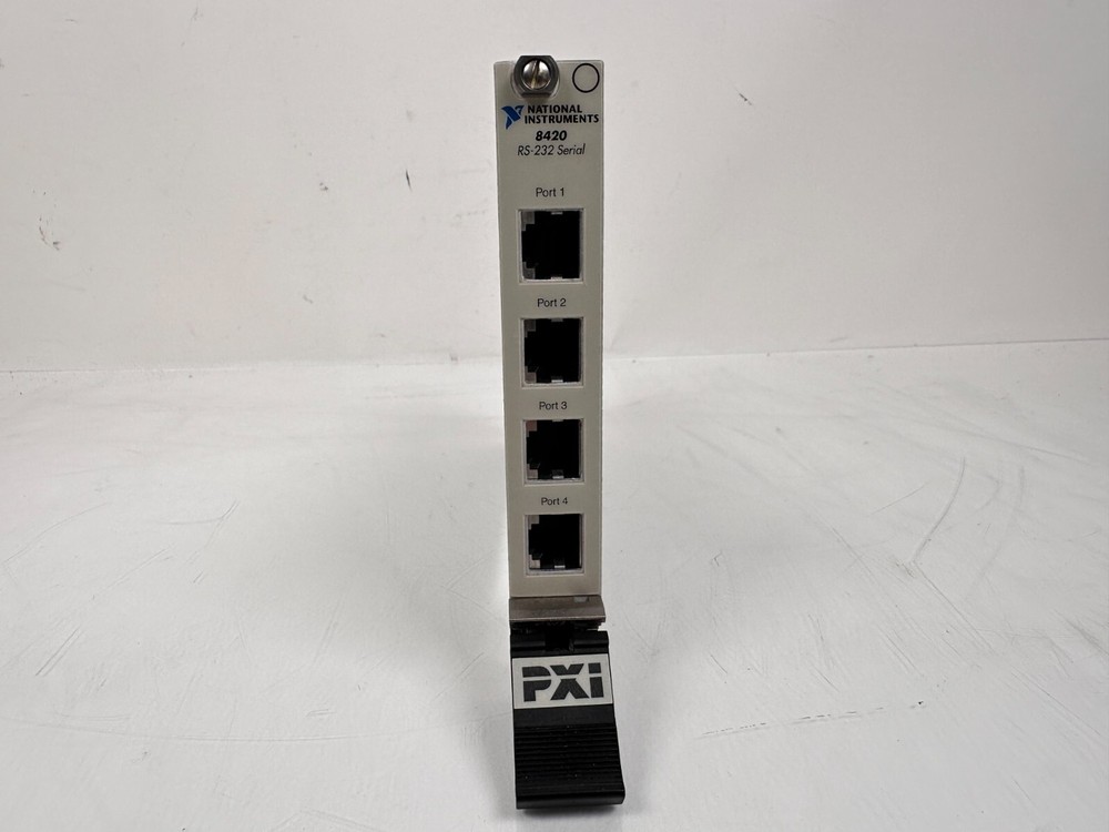 (NEW) National Instruments PXI-8420 RS-232 Serial Interface Module Card