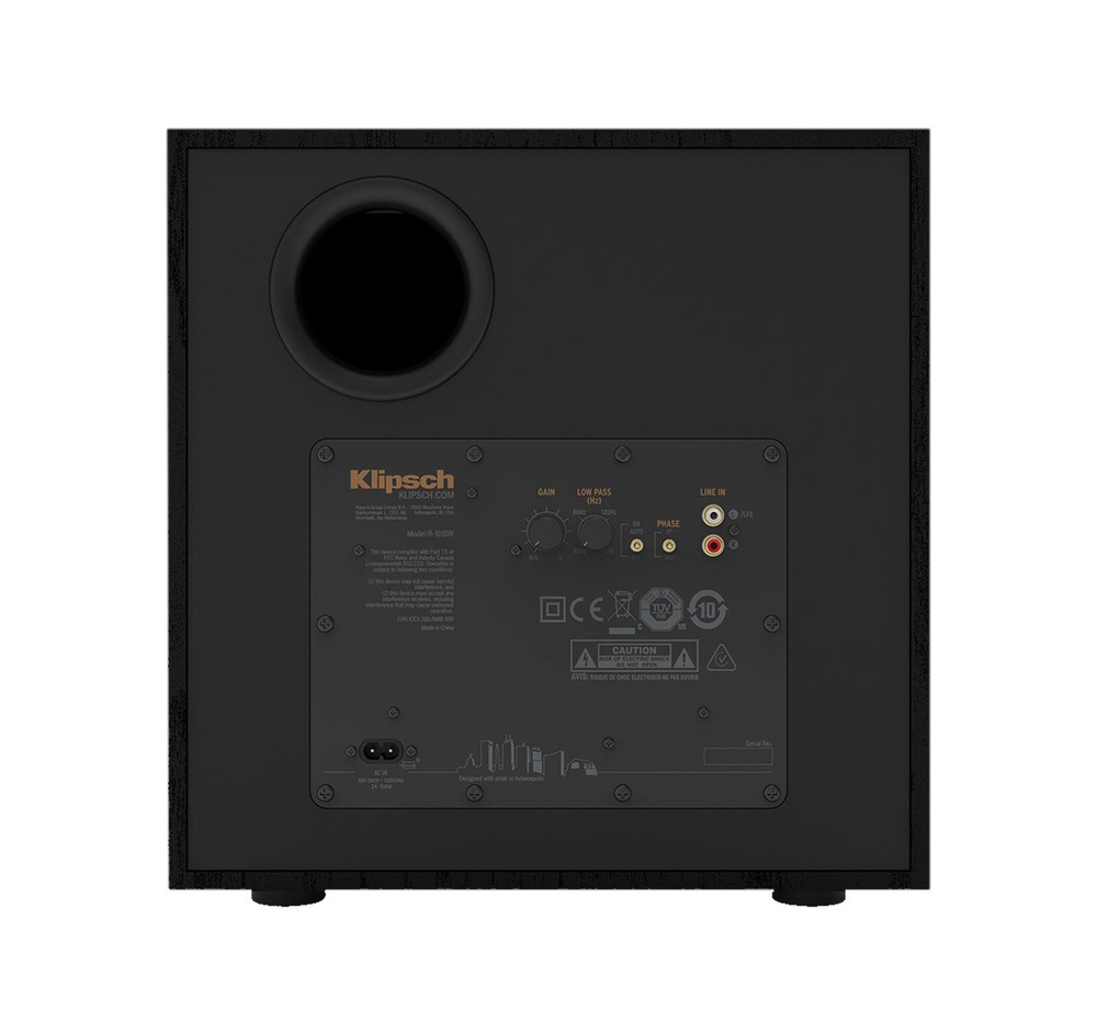 Klipsch R-101SW Powered Subwoofer (Open Box) Damage Box