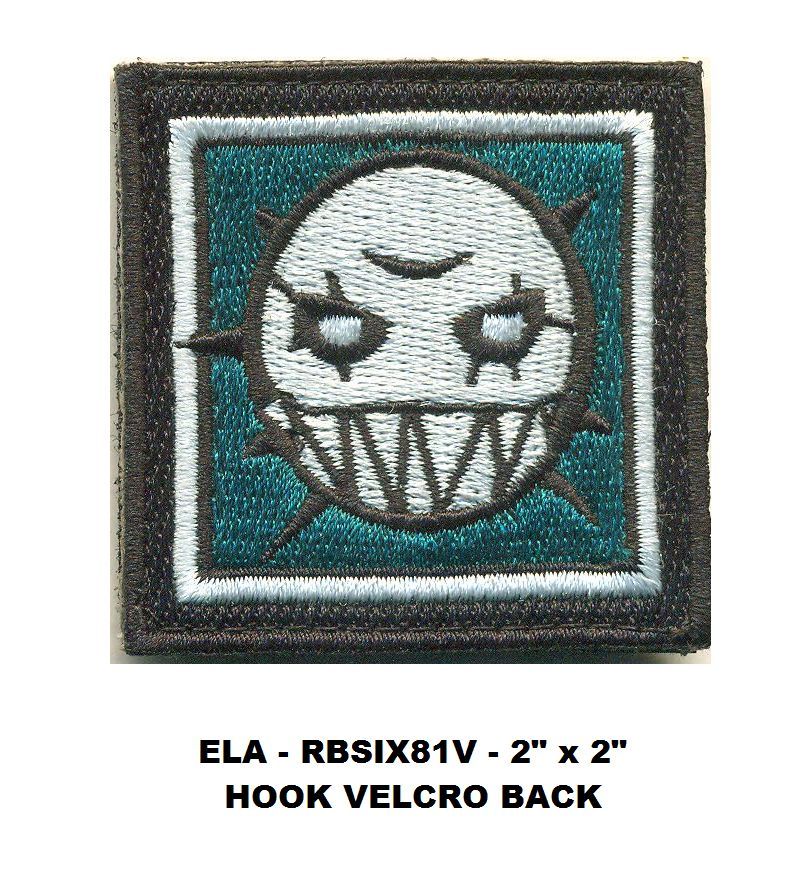 RAINBOW SIX - ELA - HOOK BACK 2 INCH PATCH - RBSIX81V