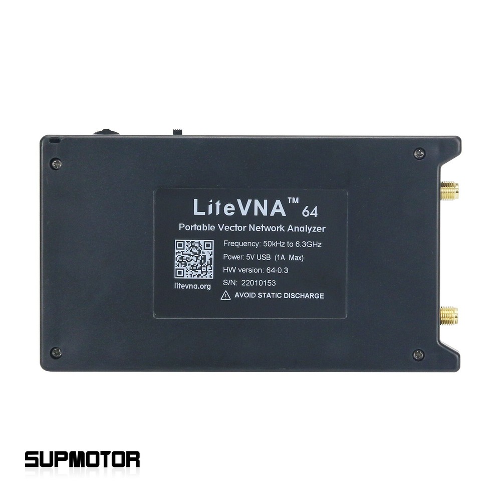 50KHz-6.3GHz Portable Vector Network Analyzer Antenna Analyzer 4" Display