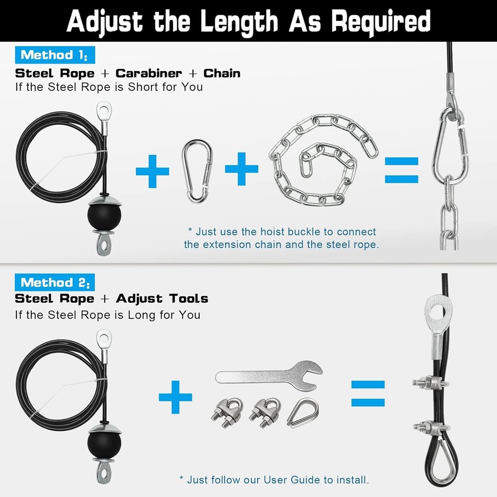 Weight Cable Pulley System Gym Cable Pulley Attachments for LAT Pull Down