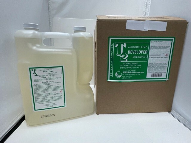X-ray Developer & Fixer Concentrate Combo-Case-Pak, 5 Gallons Each 4010D-4010F
