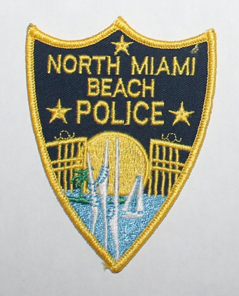 NORTH MIAMI BEACH POLICE Florida FL Fla PD patch