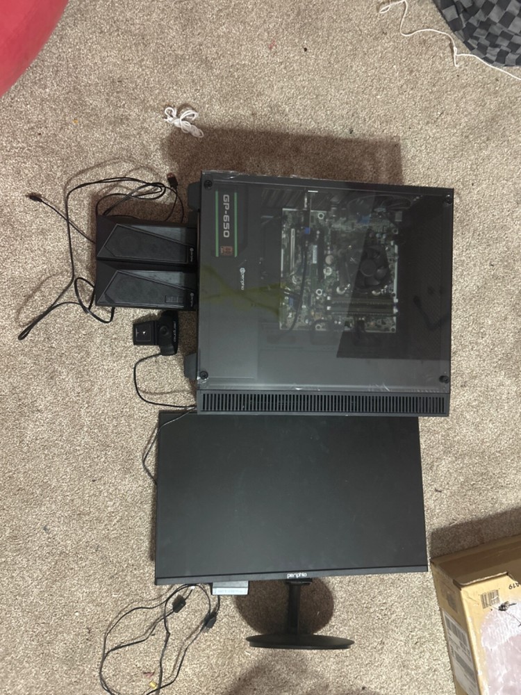 Color changing pc gaming setup