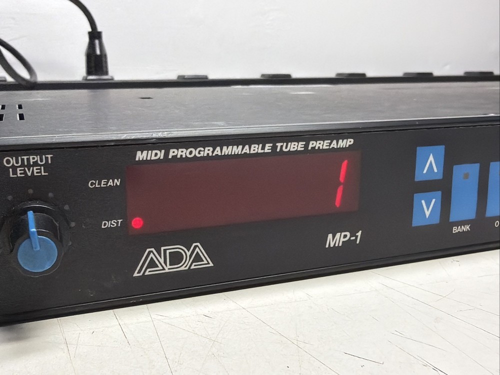 ADA MP-1 Tube Solid State MIDI Preamp Overdrive Distortion Chorus Legendary