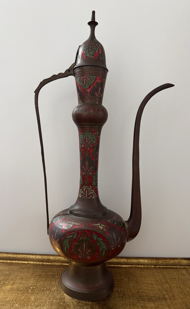 Brass Mughal Styled Surahi Multipurpose Jug