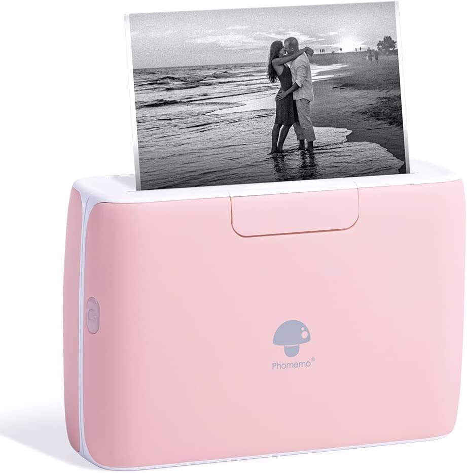 Phomemo M04S Portable Bluetooth Printer Label Maker Support 2/3/4inch Print lot