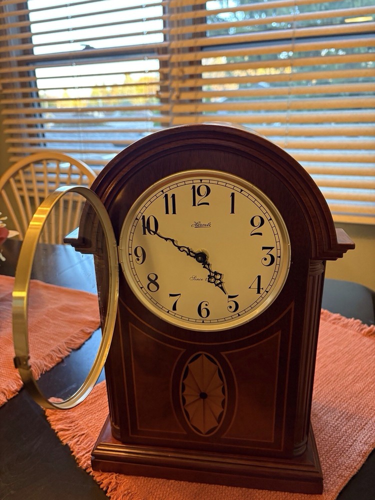 Herme Black Forest Clock with storage