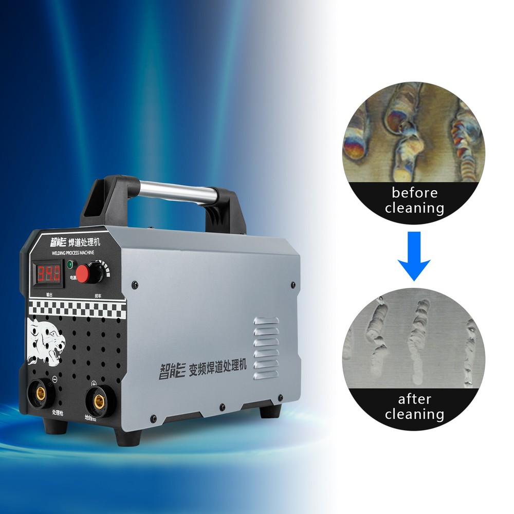 For Metal/arc/laser Welding 1000W Welding Bead Processor Weld Cleaning Machine