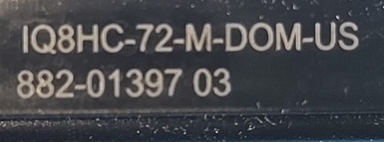 Enphase IQHC Microinverter IQ8HC-72-M-DOM-US MC4 Wire Connector w/mntg bracket