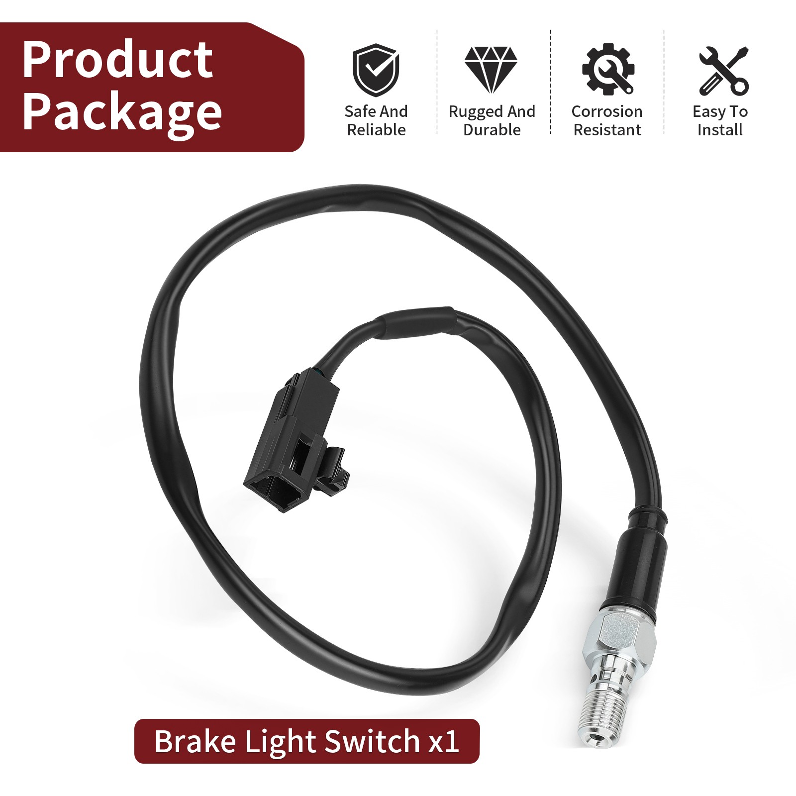 Brake Light Switch 710003837 For Can-Am Outlander 400 500 Max 400 500 2008-2009