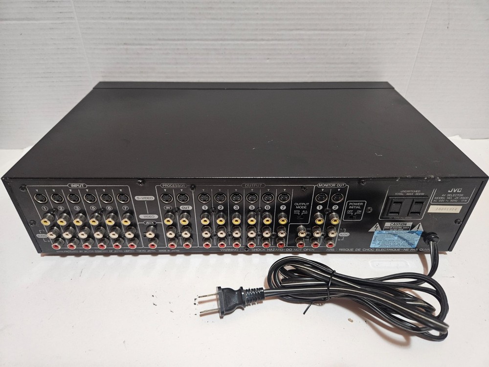 JVC Model JX-S900 AV Selector Switch – High-End Component, Tested & Working