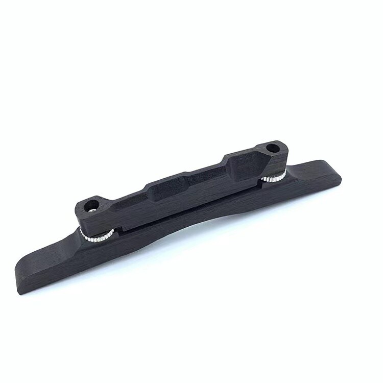 5x Mandolin Bridge Ebony Adjustable Black Luthier Nut Saddle