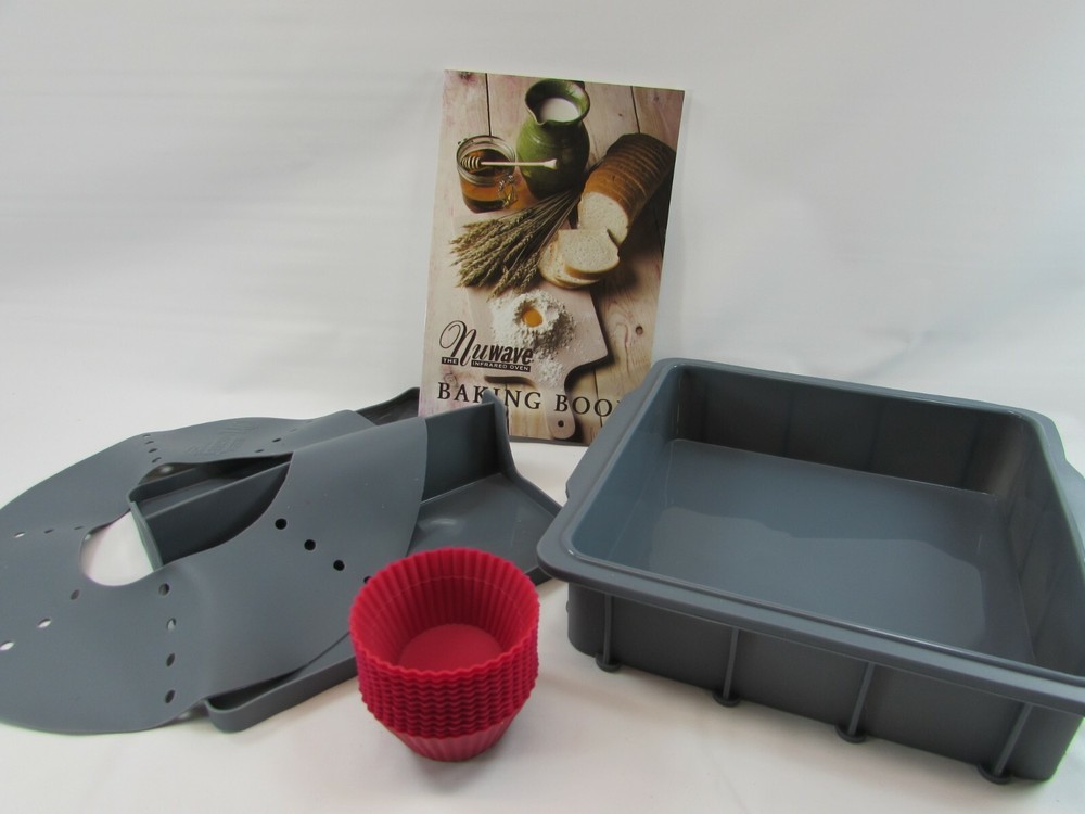 Silicone NuWave Bakeware  Baking Pan Divider Cupcake holders 32443