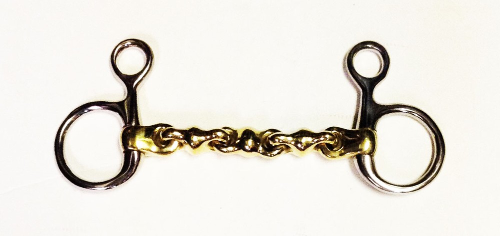 German Silver Waterford Baucher Ring Bit