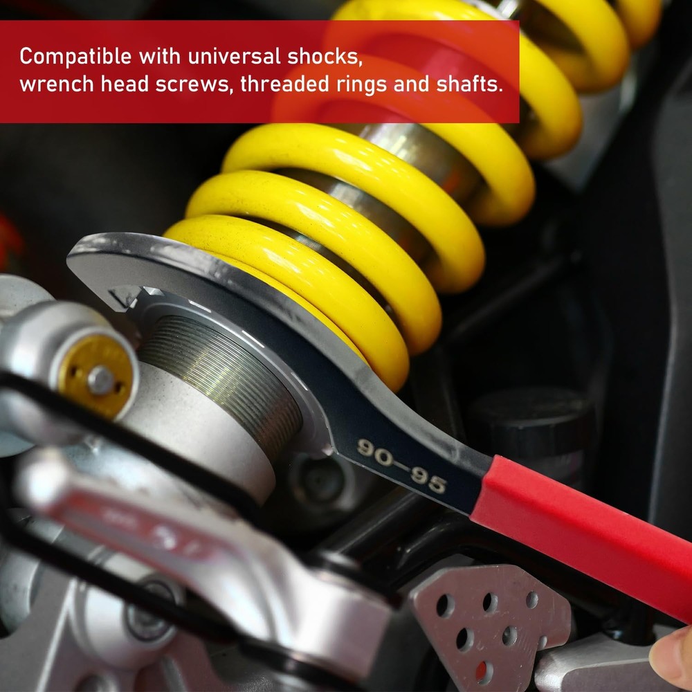 10Pcs Coilover Spanner Wrench Set, Universal Shock Spanner Hook Wrench Tools for