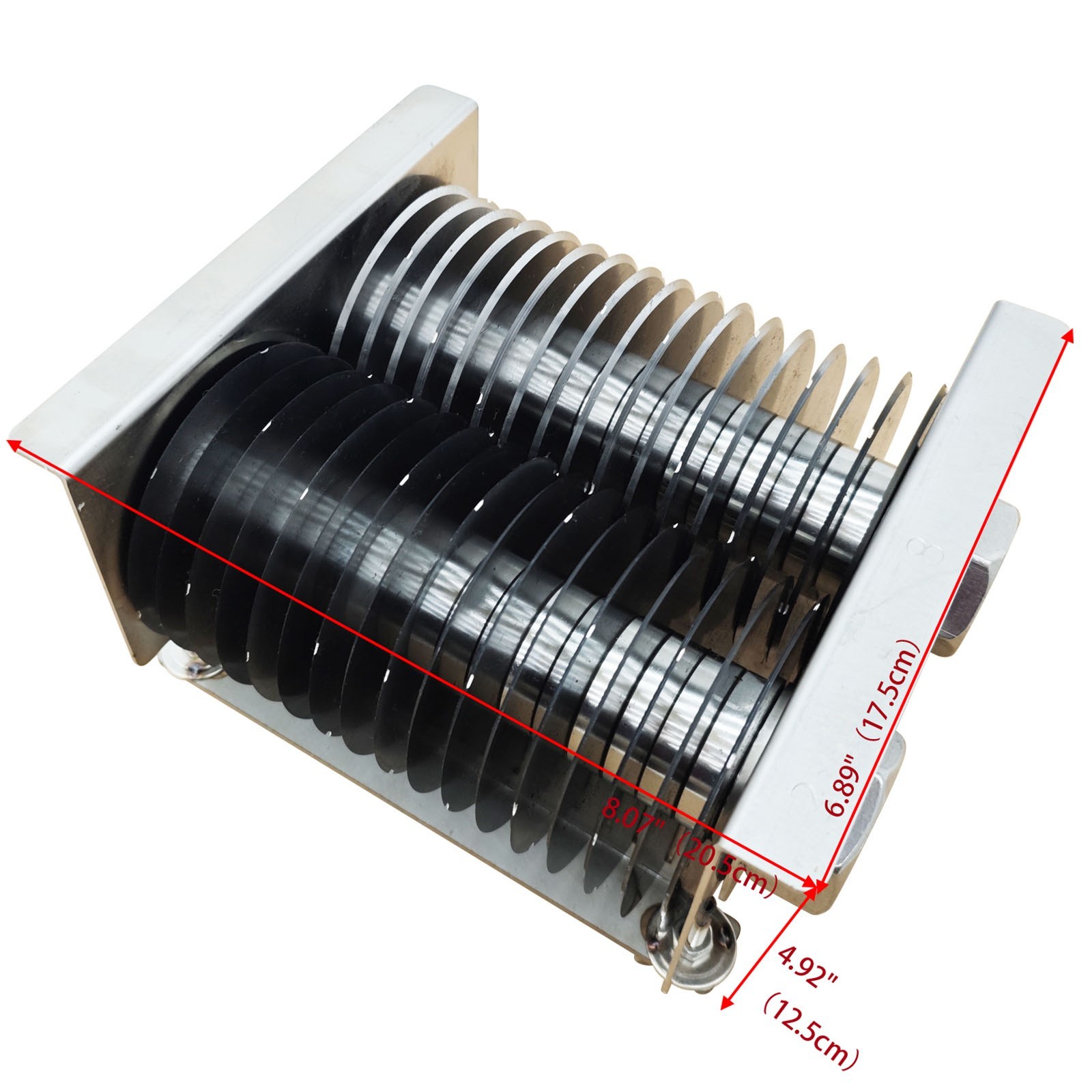 TECHTONGDA Stainless Steel 8mm Blade for QH/QE/QSJ-A/TJ130L/TJ130L-B Meat Slicer